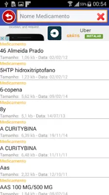 Bulário Digital - Medicamentos android App screenshot 6
